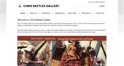 Desktop Screenshot of chrisbeetles.com